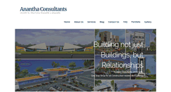 Desktop Screenshot of ananthaconsultants.com